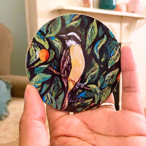 Kiskadee Coasters - Round (Pack of 4)